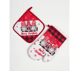 Χριστουγεννιάτικο σετ γάντι με πιάστρα (19cm x 19cm / 19cm x 29cm) 8 5206978167331 SilkFashion |  Χριστουγεννιάτικα Διακοσμητικά στο espiti