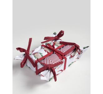 Χριστουγεννιάτικο σετ 2 τεμαχίων σε ψωμιέρα (40cm x 65cm) BS72111 5206978167423 SilkFashion |  Χριστουγεννιάτικα Διακοσμητικά στο espiti