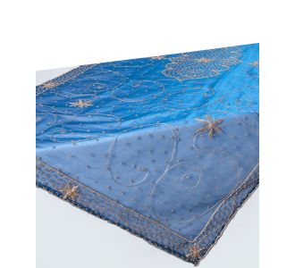 Τραπεζομάντηλο (100cm x 200cm) ΕΡΑΤΩ Μπλε 5206978162565 SilkFashion |  Τραπεζομάντηλα στο espiti