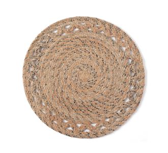 Σουπλά γιούτα 2060 (38cm) black/rust 5206978158988 SilkFashion |  Σουπλά στο espiti