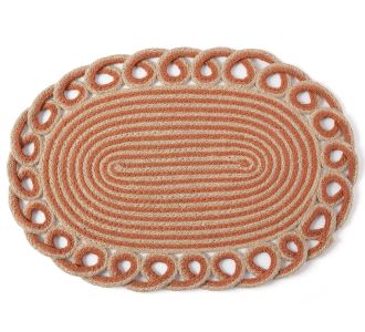 Σουπλά γιούτα 1911 (35cm x 50cm) rust 5206978158803 SilkFashion |  Σουπλά στο espiti