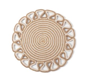 Σουπλά γιούτα 1911 (38cm) beige 5206978158865 SilkFashion |  Σουπλά στο espiti