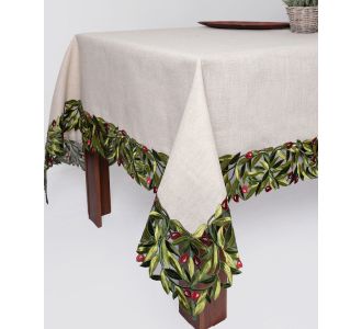 Τραπεζομάντηλο 2353 (160cm x 210cm) κόκκινη ελιά 5206978059575 SilkFashion |  Τραπεζομάντηλα στο espiti