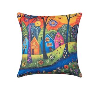 ΣΤΑΜΠΩΤΗ ΜΑΞΙΛΑΡΟΘΗΚΗ (45cm x 45cm) ks339 5206978121241 SilkFashion |  Μαξιλάρια διακοσμητικά στο espiti