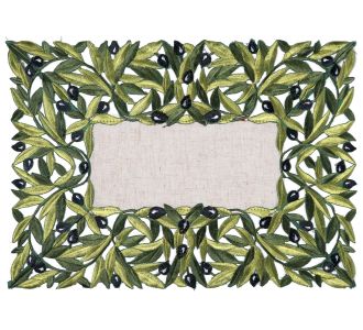 Σουπλά 2353 (35cm x 50cm) μαύρη ελιά 5206978158278 SilkFashion |  Τραπεζομάντηλα στο espiti