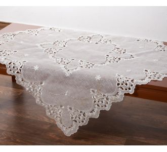 Τραπεζοκαρέ (130cm x 130cm) 8201 5206978161889 SilkFashion |  Τραπεζομάντηλα στο espiti