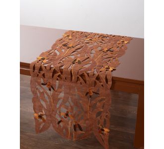 Τραβέρσα (45cm x 170cm) 7824 Καφέ 5206978161896 SilkFashion |  Τραπεζομάντηλα στο espiti