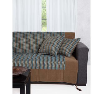 ΡΙΧΤΑΡΙΑ 602 κύμα (180cm x 320cm) μπλέ 6978000000102 SilkFashion |  Ριχτάρια στο espiti