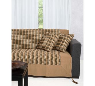 ΡΙΧΤΑΡΙΑ 602 κύμα (180cm x 250cm) ivory 6978000000108 SilkFashion |  Ριχτάρια στο espiti