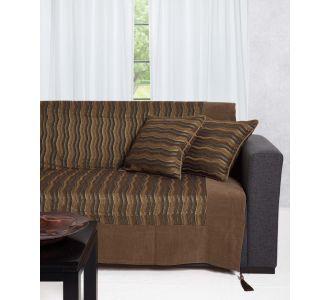 ΡΙΧΤΑΡΙΑ 602 κύμα (180cm x 180cm / 180cm x 250cm / 180cm x 300cm) λαδί 6978000000110 SilkFashion |  Ριχτάρια στο espiti