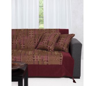 ΡΙΧΤΑΡΙΑ 602 πυκνό (180cm x 180cm / 180cm x 250cm / 180cm x 300cm) μελιτζανί 6978000000135 SilkFashion |  Ριχτάρια στο espiti