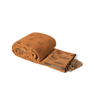 ΡΙΧΤΑΡΙΑ 5103 (150cm x 180cm) χρυσό 6978000000281 SilkFashion |  Ριχτάρια στο espiti