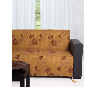 ΡΙΧΤΑΡΙΑ 65230 (150cm x 180cm) χρυσό 6978000000286 SilkFashion |  Ριχτάρια στο espiti