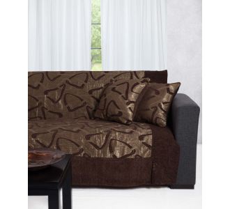 ΜΑΞΙΛΑΡΟΘΗΚΗ 11230 (45cm x 45cm) καφέ 6978000000386 SilkFashion |  Μαξιλάρια διακοσμητικά στο espiti