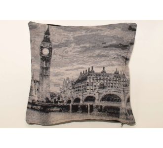 ΜΑΞΙΛΑΡΟΘΗΚΗ (45cm x 45cm) BIG BEN  6978000000492 SilkFashion |  Μαξιλάρια διακοσμητικά στο espiti