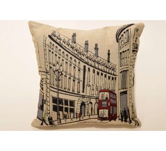 ΜΑΞΙΛΑΡΟΘΗΚΗ (45cm x 45cm)  LONDON BUS  6978000000517 SilkFashion |  Μαξιλάρια διακοσμητικά στο espiti