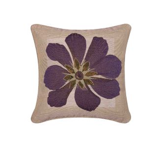 ΜΑΞΙΛΑΡΟΘΗΚΗ (45cm x 45cm) σενίλ λουλούδι5 6978000000569 SilkFashion |  Μαξιλάρια διακοσμητικά στο espiti