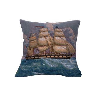 ΜΑΞΙΛΑΡΟΘΗΚΗ (45cm x 45cm) καράβι1 6978000000580 SilkFashion |  Μαξιλάρια διακοσμητικά στο espiti