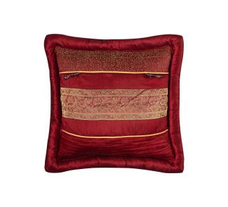 ΜΑΞΙΛΑΡΟΘΗΚΗ (45cm x 45cm)  δάκρυ μπορντώ 6978000000661 SilkFashion |  Μαξιλάρια διακοσμητικά στο espiti