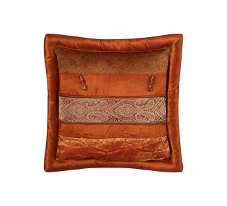 ΜΑΞΙΛΑΡΟΘΗΚΗ (45cm x 45cm)  δάκρυ πορτοκαλί 6978000000665 SilkFashion |  Μαξιλάρια διακοσμητικά στο espiti