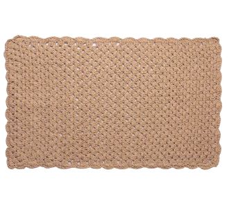 ΠΑΤΑΚΙΑ πλεκτό (60cm x 100cm) μπέζ 6978000000686 SilkFashion |  Πατάκια Μπάνιου στο espiti