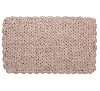 ΠΑΤΑΚΙΑ πλεκτό (60cm x 100cm) πούρου 6978000000688 SilkFashion |  Πατάκια Μπάνιου στο espiti