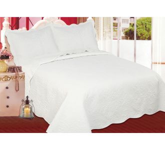 ΚΟΥΒΕΡΛΙ σετ (160cm x 220cm + 1 x 50cm x 70cm) λαχούρι CREAM & CREAM 6978000000819 SilkFashion |  Κουβερλί Υπέρδιπλα στο espiti