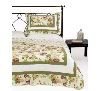 ΚΟΥΒΕΡΛΙ σετ (160cm x 220cm + 1 x 50cm x 70cm) 5232 6978000000878 SilkFashion |  Κουβερλί Υπέρδιπλα στο espiti