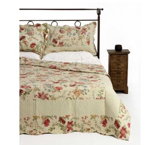 ΚΟΥΒΕΡΛΙ σετ (160cm x 220cm + 1 x 50cm x 70cm)  B02 6978000000899 SilkFashion |  Κουβερλί Υπέρδιπλα στο espiti