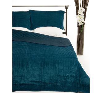 ΚΟΥΒΕΡΛΙ σετ (220cm x 240cm + 2 x 50cm x 70cm)  VELVET ράφ 6978000000917 SilkFashion |  Κουβερλί Υπέρδιπλα στο espiti