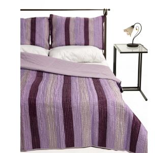 ΚΟΥΒΕΡΛΙ σετ (160cm x 220cm + 1 x 50cm x 70cm) 6329 μώβ 6978000000939 SilkFashion |  Κουβερλί Υπέρδιπλα στο espiti