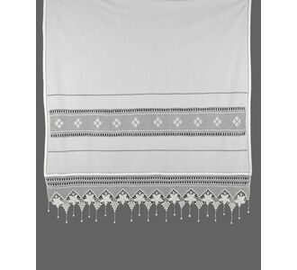 κουρτίνα 027 (140cm x 260cm) λευκό με τούνελ 6978000001063 Array |  Ετοιμες κουρτίνες με σχέδιο στο espiti