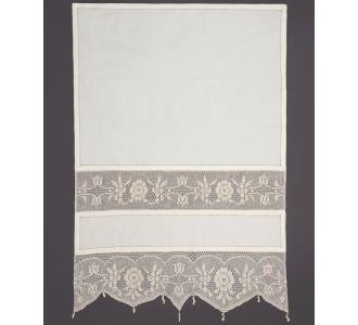 κουρτίνα 097 (50cm x 100cm) ecru με τούνελ 6978000001078 Array |  Ετοιμες κουρτίνες με σχέδιο στο espiti