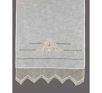 κουρτίνα 1714 (140cm x 260cm) λευκό με τούνελ 6978000001184 Array |  Ετοιμες κουρτίνες με σχέδιο στο espiti