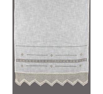 κουρτίνα 1706 (140cm x 260cm) λευκό με τούνελ 6978000001186 Array |  Ετοιμες κουρτίνες με σχέδιο στο espiti