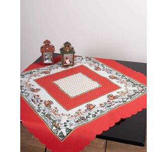 χριστουγεννιάτικο τραπεζομάντηλο (140cm x 180cm) λευκός ’ι Βασίλης 6978000001299 Array |  Χριστουγεννιάτικα Τραπεζομάντηλα  στο espiti