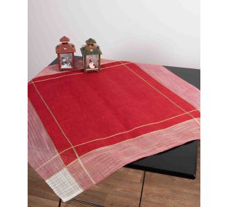 χριστουγεννιάτικο τραπεζομάντηλο (180cm x 180cm) 610 6978000001328 SilkFashion |  Χριστουγεννιάτικα Τραπεζομάντηλα  στο espiti