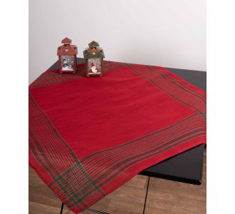 χριστουγεννιάτικο τραπεζοκαρέ (140cm x 140cm)  2447 6978000001354 SilkFashion |  Χριστουγεννιάτικα Τραπεζομάντηλα  στο espiti
