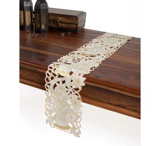 χριστουγεννιάτικη τραβέρσα  (20cm x 150cm) rxh500056 ivory 6978000001417 Array |  Χριστουγεννιάτικα Τραπεζομάντηλα  στο espiti