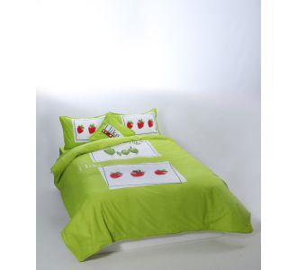 παπλωματοθήκη 160cm x 240cm κατωσέντονο με λάστιχο 110cm x 210cm+19cm 1x50cm x 70cm 40cm x 40cm joy-26 6978000001495 SilkFashion |  Σεντόνια Υπέρδιπλα / King Size στο espiti