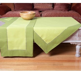 τραβέρσα (45cmx 170cm)  bg17 κυπαρισσί/πράσινο 6978000001554 SilkFashion |  Τραπεζομάντηλα στο espiti