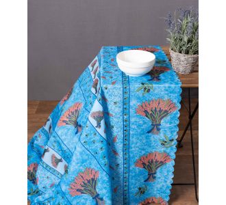 τραπεζομάντηλα (140cm x 240cm) mod3 σιέλ 6978000001738 SilkFashion |  Τραπεζομάντηλα στο espiti