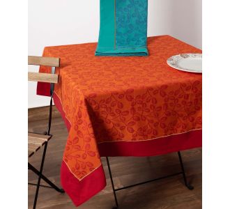 τραπεζοκαρέ ( 140cm x 140cm) 11362 πράσινο 6978000001790 SilkFashion |  Τραπεζομάντηλα στο espiti