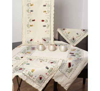 Σετ 7 τεμαχίων  (90cm x 90cm 40cm x 110cm 2x60cm x 60cm 2x 40cm x 40cm 140cm x 140cm)  5673 6978000001845 SilkFashion |  Καρέ στο espiti