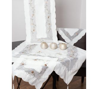 Σετ 4 τεμαχίων ( 90cm x 90cm 40cm x 110cm 2x40cm x 40cm ) 567 6978000001848 SilkFashion |  Καρέ στο espiti