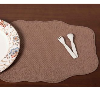 Σουπλά (33cmx 55cm) nx0115 καφέ 6978000001889 SilkFashion |  Σουπλά στο espiti