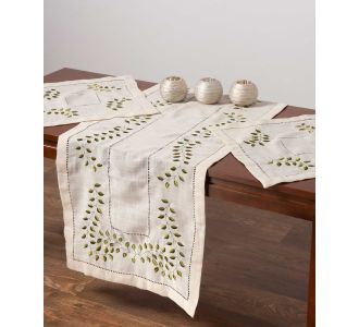 τραπεζομάντηλα ( 170cm x170cm) 3279 εκρού 6978000001918 SilkFashion |  Τραπεζομάντηλα στο espiti