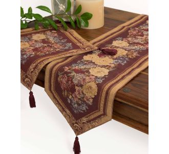 Σετ 3 τεμαχίων 2061 μπορντώ 6978000002199 SilkFashion |  Τραπεζομάντηλα στο espiti