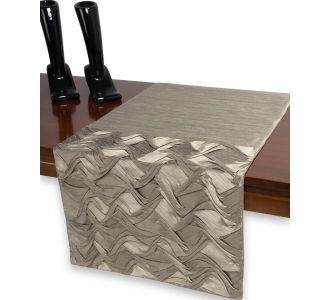 τραβέρσα  (40cm X 170cm)  1018 λαδί 6978000002218 SilkFashion |  Τραπεζομάντηλα στο espiti