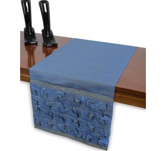 τραβέρσα  (40cm X 170cm)  3918 μπλε 6978000002253 SilkFashion |  Τραπεζομάντηλα στο espiti